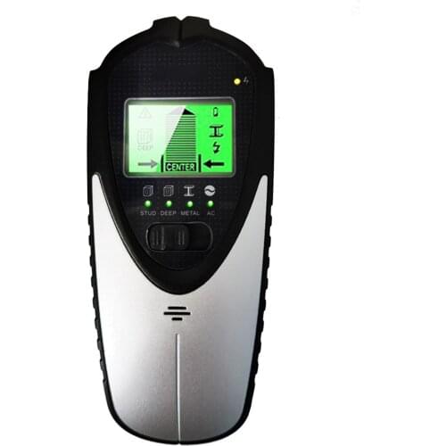 KKmoon LCD Stud Finder Wall Scanner 4-in-1 Digital Metal Detector Wall Detector Center Finding for Wooden Beams AC Wires Studs