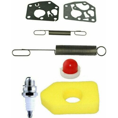 7pcs Lawn Mower Service Kit for Briggs Stratton Classic Sprint Motors Engines Replacements Air Filter Spark Plug Service Kits