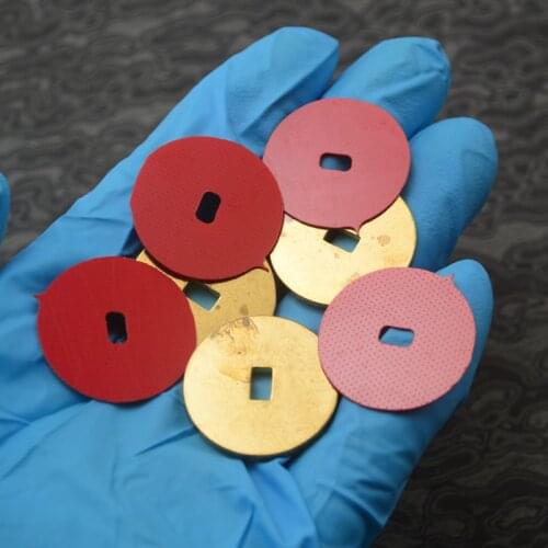 Brass + G10 knife handle Guard Custom Knife Making Handle Bolster DIY parts Tea knife small straight knife Guard