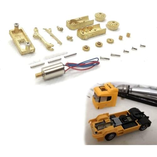 DasMikro Das87 DS87E10 HO Scale 1/87 Trailer Chassis TYPE II Kit Without BodyShell