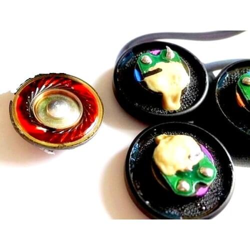 Original YUIN pk1 red film 150ohm speaker unit fever earphones disassemble 2pcs