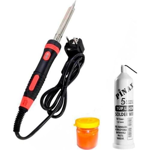 Mandarin 60W Professional Soldering Machine Pen Soldering Iron + L Am wire + cake