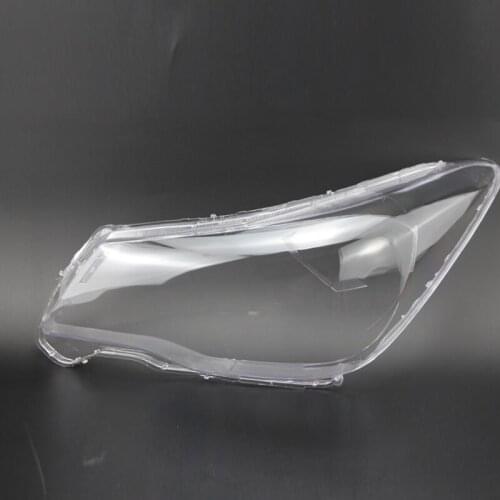 Replace lens Front headlight cover Lens protective case Front headlight transparent glass for Subaru Forester 2013-2015lampshade