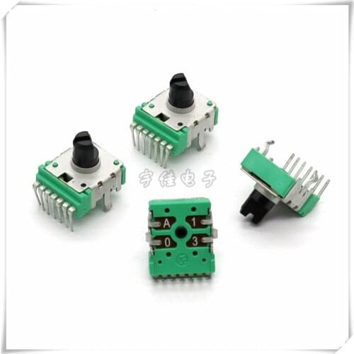 Type 141 stereo channel audio volume adjustment potentiometer A10K A103 7-foot handle length 8MM half-axis potentiometer