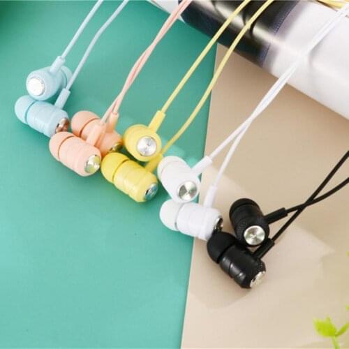 Universal In-ear Cord Music Subwoofer Earphone for Smart Phone Computer Tablet