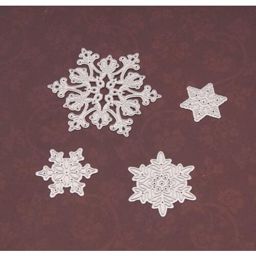 Die Cutting dies Snowflake set metal craft paper die Scrapbooking/DIY Embossing mould Easter New Year