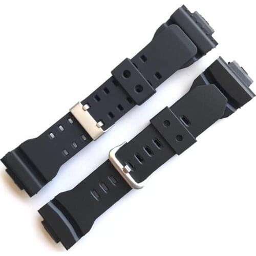 High Quality Waterproof Soft Silicone Wristband For Casio G-SHOCK GA110 GD120 Anti-fall Replacement Sport Strap Watch Accesssry