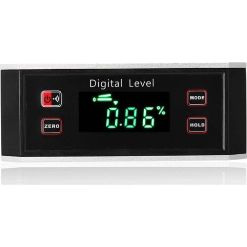 High Precisions Angle Finder Digital Protractor Inclinometer Digital Level LCD Display Absolute Measurement/Relative Measurement