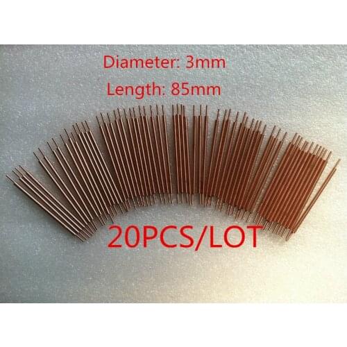 20Pcs/lot Spot Welder Spot Welding Needle Alumina Copper Electrode Spot Welding rods Suitable for Battery Production