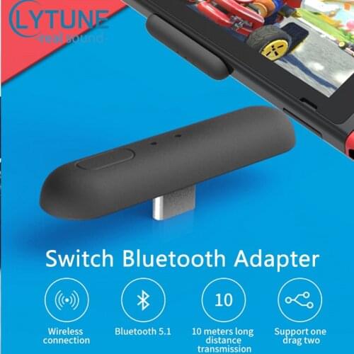 2021 new wireless transmitter receiver suitable for Switch stereo audio transmitter Type-C USB Bluetooth compatible 5.0SW01