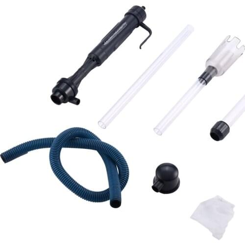 Aquarium Vacuum Cleaner Water Filter Fish Tank Sand Remover Battery Syphon Operated Filter Gravel Cleaner Aquarium Cleaning Tool
