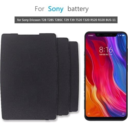 BSL-10 Battery 650mAh For Sony Ericsson T28 T28S T28SC T29 T39 T520 T320 R520 R320 BUS-11 Mobile Phone Li-ion Bateria