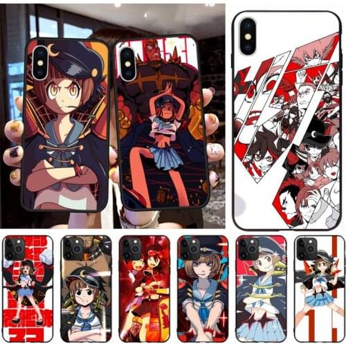 Kill la kill mako Soft Silicone TPU Phone Cover for iPhone 11 pro XS MAX 8 7 6 6S Plus X 5S SE 2020 XR case
