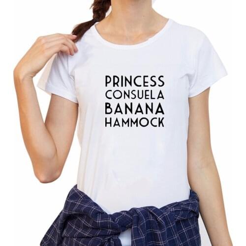 PRINCESS CONSUELA Harajuku T-shirt Women Streetwear Cotton TShirt Femme Shorts Sleeve Women T Shirt Tops Summer Shirt for Women