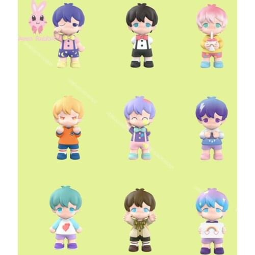 Blind Box Toys XIAO BAO Meet Rainbow Blind Box Guess Bag Caja Ciega Blind Bag Toys Anime Figures Cute Gifts for Girls Model Doll