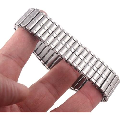 Italian Charm Fashion Stainless Steel Magnetic Bracelet Women Extra Wide Elastic Stretch Germanium Energy Sport Bracelets Gifts