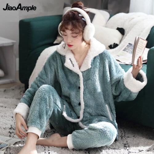 Женские флисовые пижамы JiaoAmple China At AliExpress