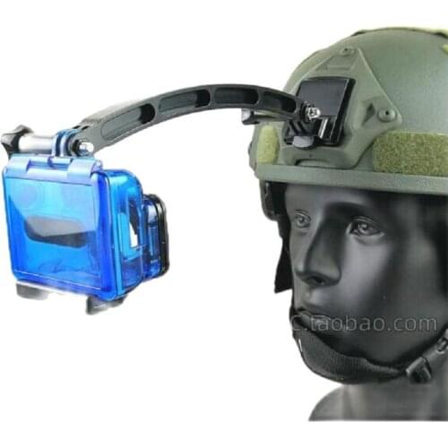 Camera Recorder Helmet Bracket Camera Bracket Cuttlefish Dry Quick Release Extension rod