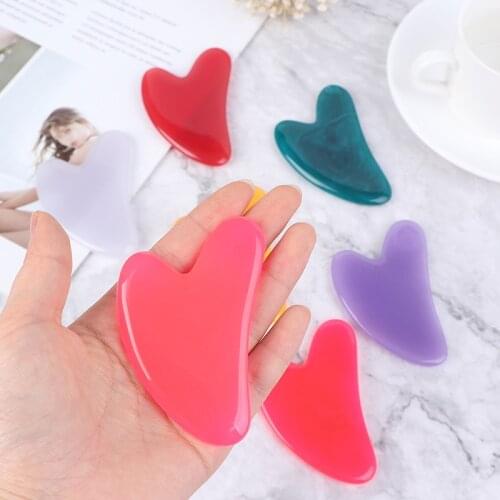 Beautiful Massage Beeswax Guasha Scraping Massage Scraper Face Massager Acupuncture Gua Sha Eye Face Board SPA Massage Tools