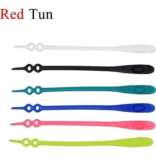 Fashion Round Elastic Silicone Shoelaces No Tie Shoelace for Men Women Lacing