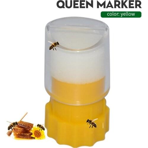 Bee Queen Marking Cage Marker Catcher Plastic Bottle Beekeeper Tool Non-toxic and Safe Beekeeping Equipment For Capture Bee