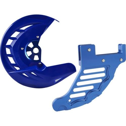 Front Rear Brake Disc Guard for HUSQVARNA TE FE 125 250 300 350 449 450 480 501 2014 2015 TC FC 125 250 300 350 449 450 2014