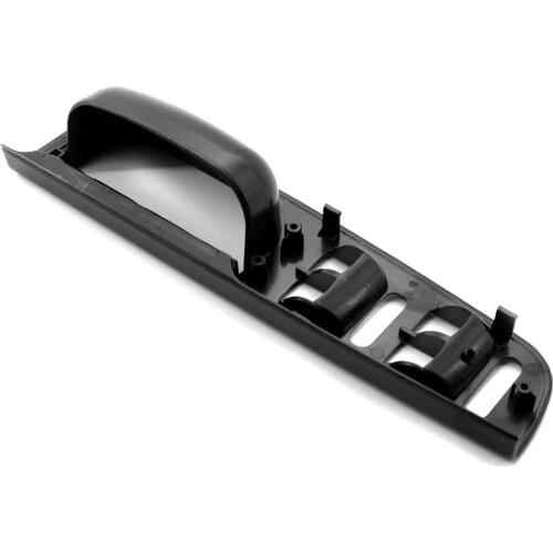 Right Driver Side Door Handle Window Panel Inner Pull Handle Trim Panel Cover Replacement for VW Bora Golf 4MK4 1999-2005