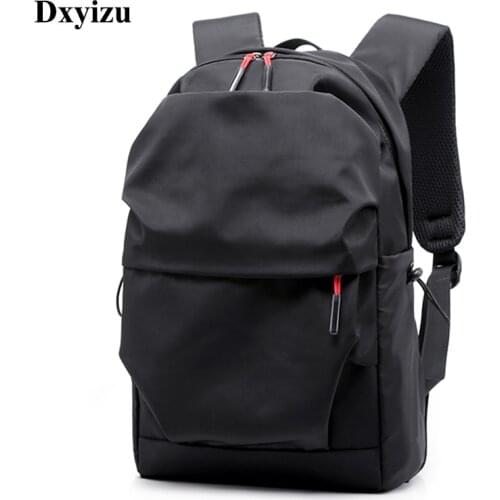 New Waterproof Men Women Backpack 15.6 Inches Laptop Back Pack Large Capacity Stundet Backpacks Pleated Casual School Bags 2020