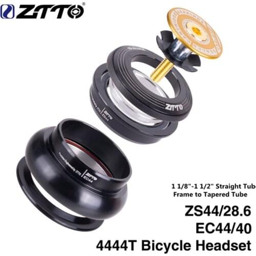 Bicycle headset for 28.6mm fork 1 1/8 "-1 1/2" Straight Tube Frame to Tapered Tube mtb road bike universal