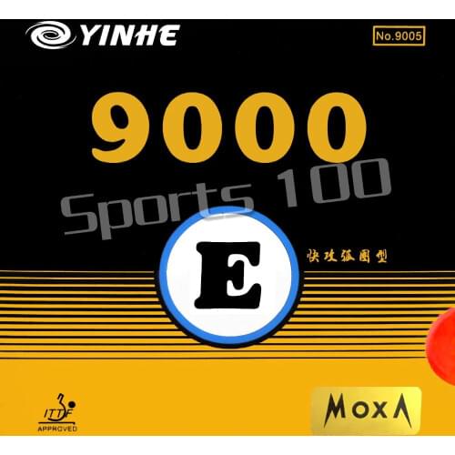 Yinhe 9000E 9000 E Pimples In Table Tennis PingPong Rubber with Sponge 2.2mm