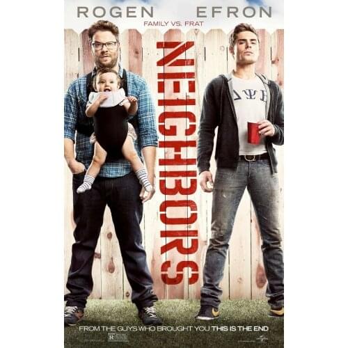 Neighbors Movie Art print Silk poster Home Wall Decor