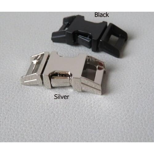 10Pcs/Lot Inner 10mm Cat Collar Paracord Metal Buckles Straps Belt Loop Sewing Accessory Hardware Garment Snap Clip Hook Clasp