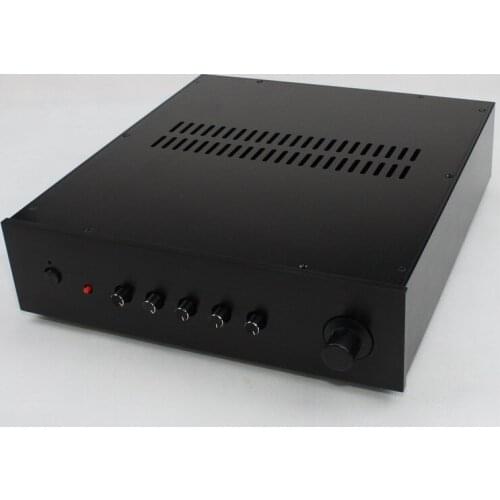 380*355*92MM WA78 all-aluminum shell 5.1 preamplifier chassis DIY cabinet power amplifier shell can be used as tube amplifier