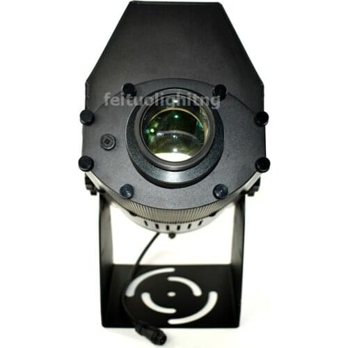 4/lot IP65 waterproof custom Image 100w GOBO Projector Light with Remote Control Customized 4 logos for Company Store Wedding