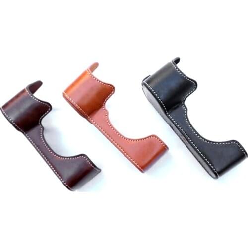 Camera Video Bag Case For Sony ILCE-9 A9 A7M3 A7III Digital Camera PU Grip