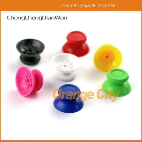 ChengChengDianWan 7 colors Mushroom Thumb Analog Replacement 3D Joystick Stick Cap cover for ps4 Controller 20pcs/lot