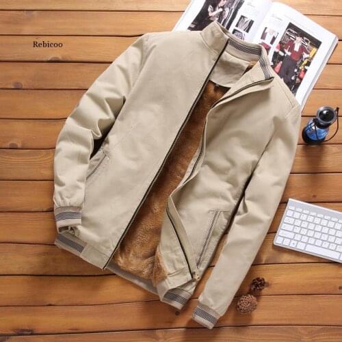 Jackets Mens Pilot Bomber Jacket Warm Male Fashion Baseball Hip Hop Coats Slim Fit Coat Brand Clothing