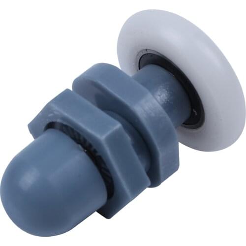 Set of 8 Pieces Replacement Pulley Roller Shower Door Wheel ABS Bathroom door roller Diameter 25mm (1 inch)