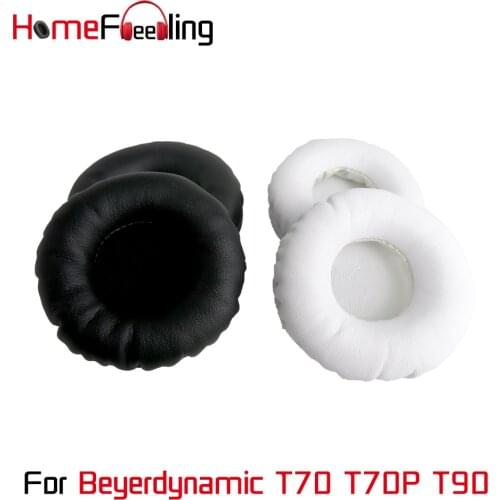Homefeeling Ear Pads for Beyerdynamic T70 T70P T90 Headphones Soft Velvet Ear Cushions Sheepskin Leather Earpads Replacement