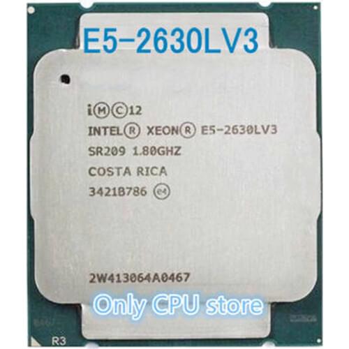 E5-2630LV3 Original Intel Xeon OEM Version E5 2630LV3 CPU 8-cores 1.80GHZ 20MB 22nm LGA2011-3 E5 2630L V3 processor