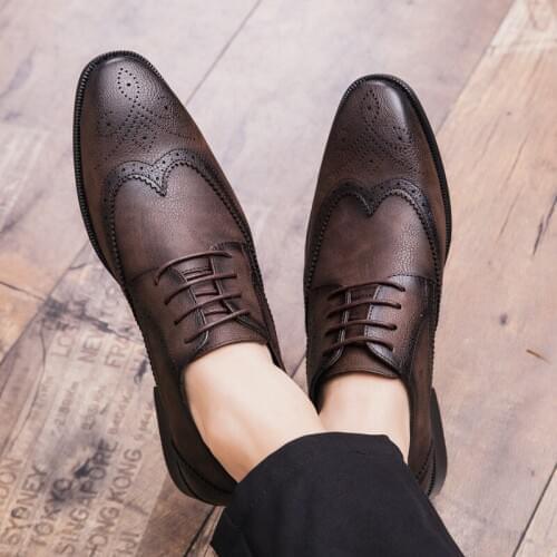 REETENE Brogues For Men