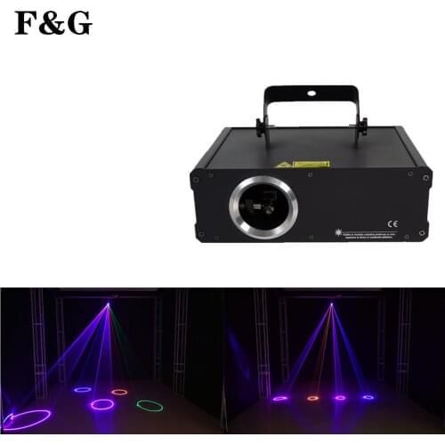 RGB Animation Laser Light DJ Stage Effect Laser Projector DMX512 Party Show Bar Club Wedding KTV Laser Lights