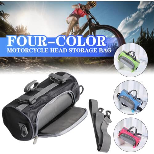 Motorcycle Electric Car Front Handlebar Storage Bag Motorcycle Accessories Waterproof Mobile phone Touch Screen Storage Bag