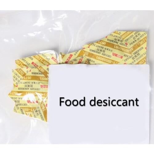 100 Bags Deoxidant 30cc Oxygen Absorbers for Mooncake Long Term Food Grade Storage Saver CO2 Absorber