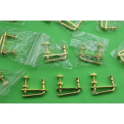 60pcs New Good Brand golden violin String Adjuster fine tuners 3/4-4/4, Violin Parts Accessories