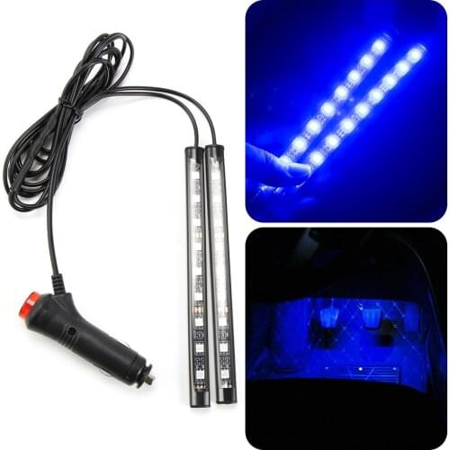 Car 9 LED 2 in 1 Floor Feet Atmosphere Lamp Decoration Lamp for Subaru Forester Outback Legacy Impreza XV BRZ