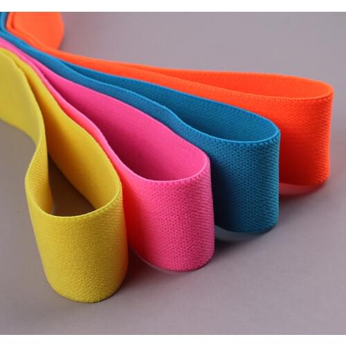 Color woven baby trousers rubber band elastic band flat thick elastic soft elastic band diy clothing accessories