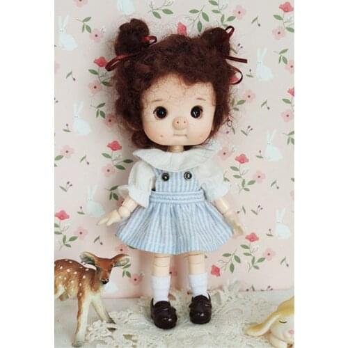 Childrens hand toys 1/12 ob11 doll doll clothes hoodie with big cap available BJD / SD doll accessories ob11doll Sports pants