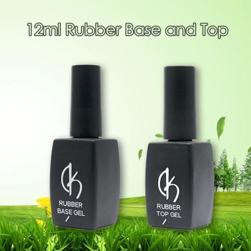 New Nail Art Rubber Base Coat Gel Varnish UV Nail Primer Matte Top Coat Hybrid Semi Permanent Gel Nail Polish For Nails Manicure