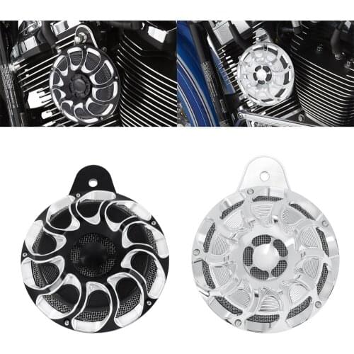 Motorcycle CNC Horn Kit Cover Horns Assembly For Harley Touring Big Twin Cam FLT Electra Glide 91-21 Sportster XL 1200 883 07-21